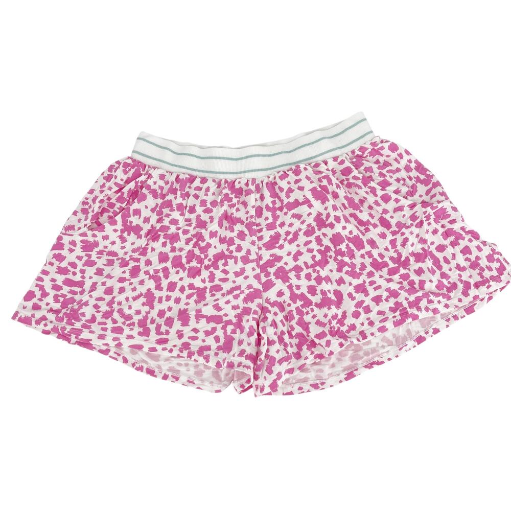 PJ Salvage Pink Leopard Night & Day Spot Short and Cami Pajama Set Size M / L - Picture 4 of 8